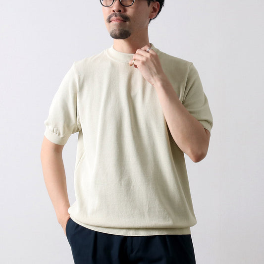 RINASCENTE(リナシェンテ) ハイブリッド ニットTシャツ