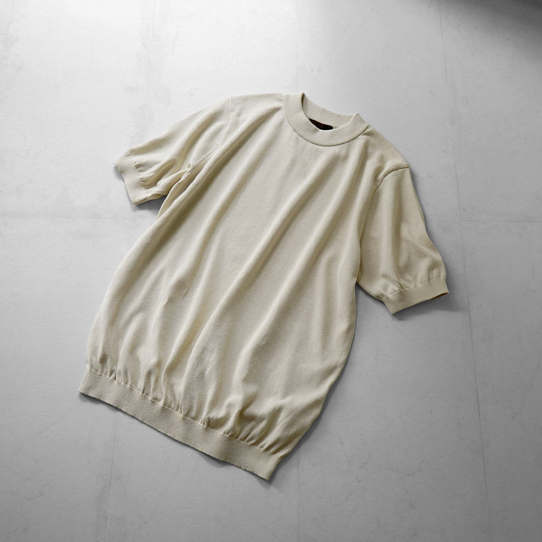 RINASCENTE（リナシェンテ） ハイブリッド ニットTシャツ