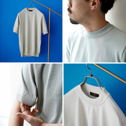 RINASCENTE（リナシェンテ） ハイブリッド ニットTシャツ