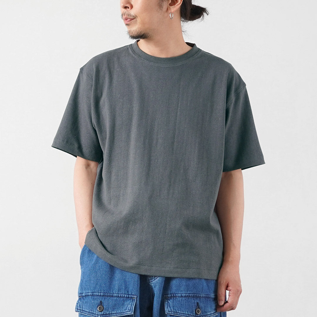 KEMA DESIGNS（ケマデザインズ） ヘンプ/オーガニックコットン リラックスTee Tシャツ 綿麻