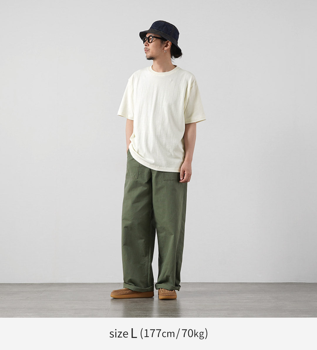 KEMA DESIGNS（ケマデザインズ） ヘンプ/オーガニックコットン リラックスTee Tシャツ 綿麻